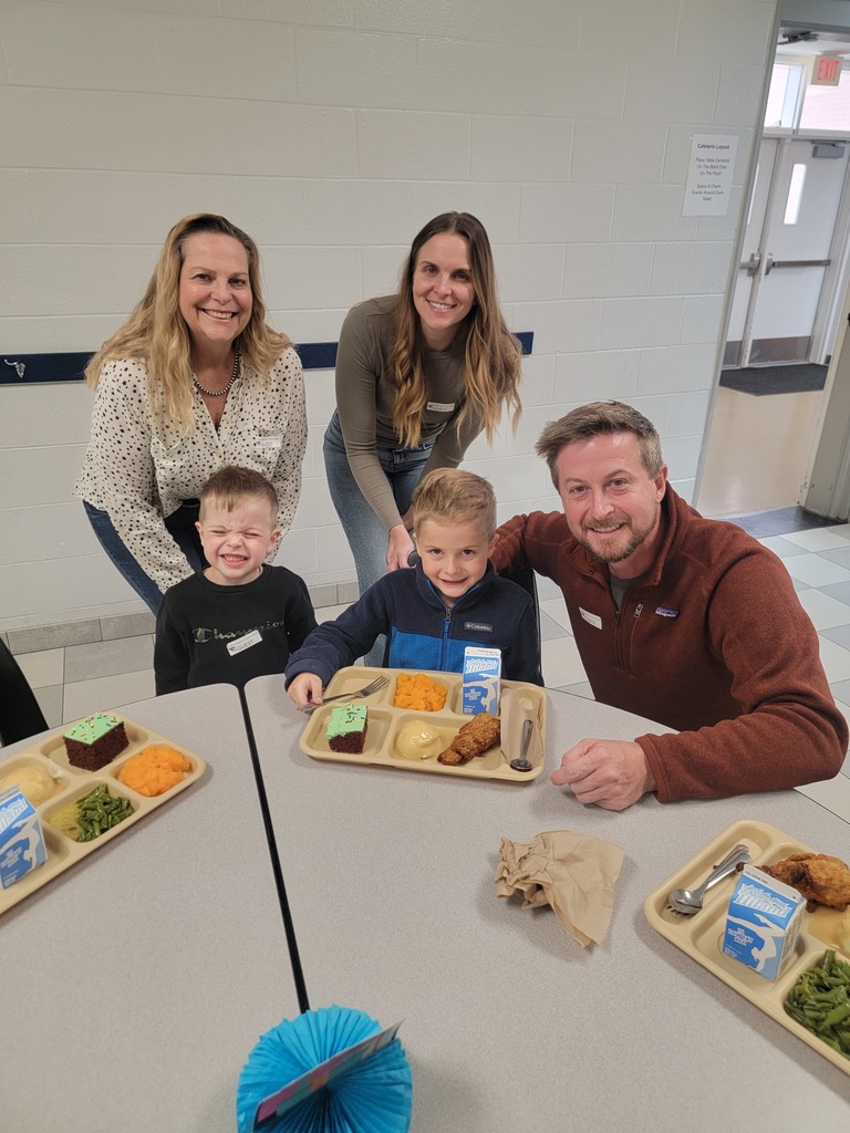 April student birthday lunch student and family