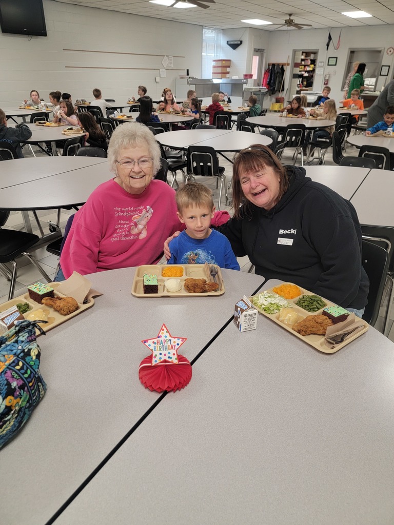 April student birthday lunch student and family