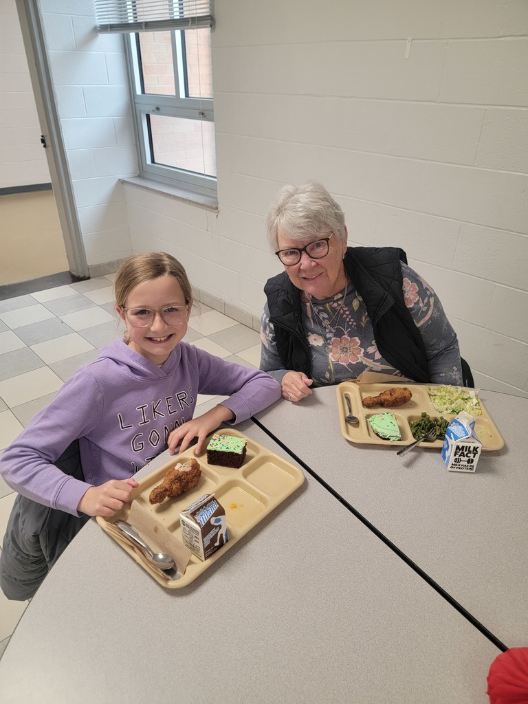 April student birthday lunch student and family