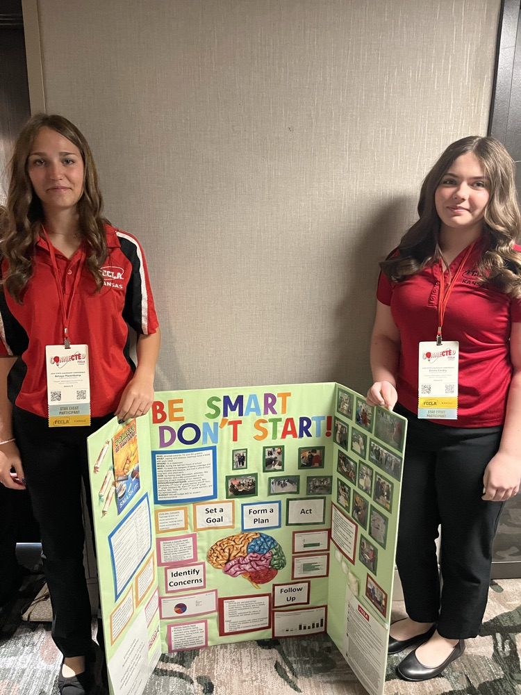 FCCLA competitions are complete.  we find out our results tomorrow.  