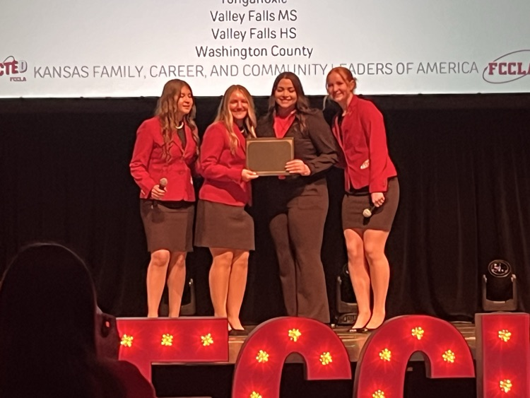 community service award onstage