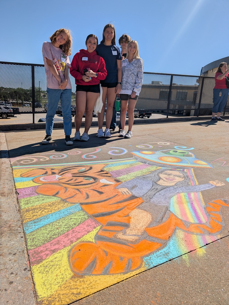 Sidewalk chalk entry
