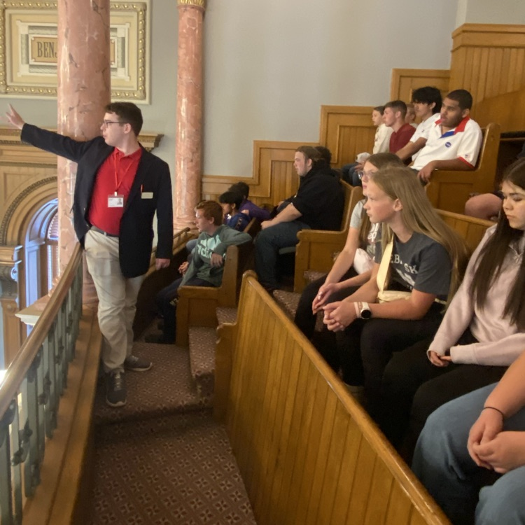 Kansas State Capitol Trip. 