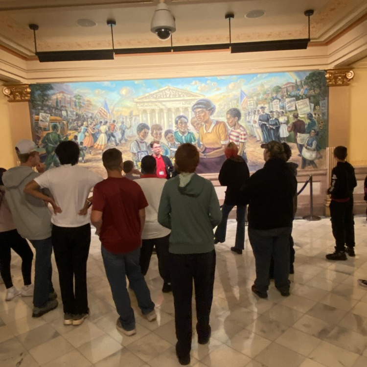 Kansas State Capitol Trip. 