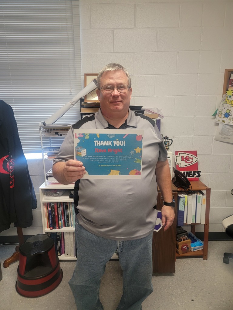 Mr. Wright holding certificate