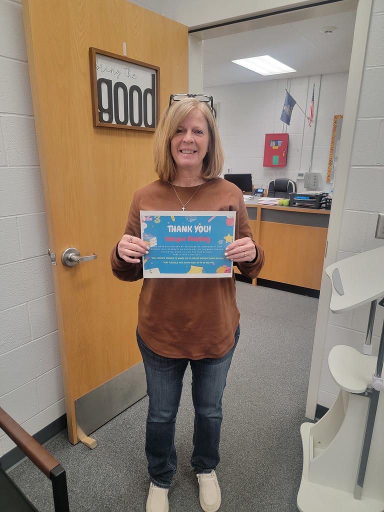 Mrs. Keating holding certificate
