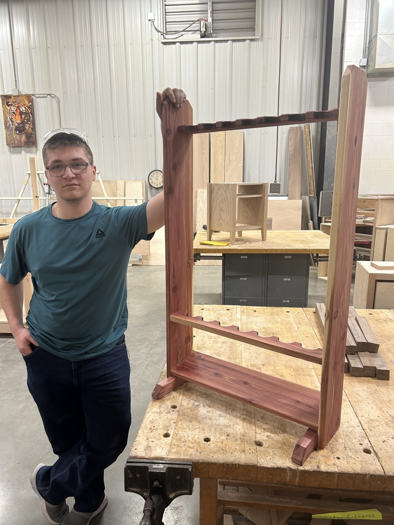 Brayttan-Fishing Pole Rack