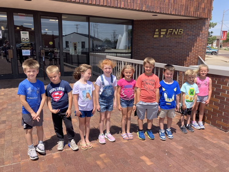 Peters Kinder Class visiting FNB