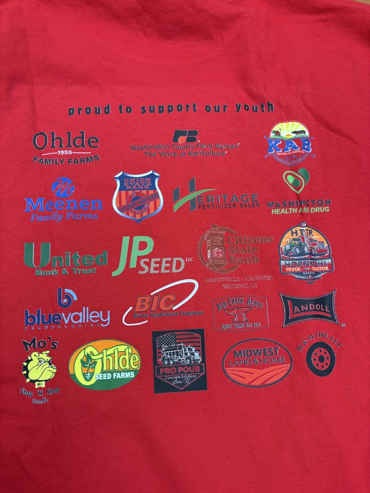 sponsors for putting the hammer down shirts