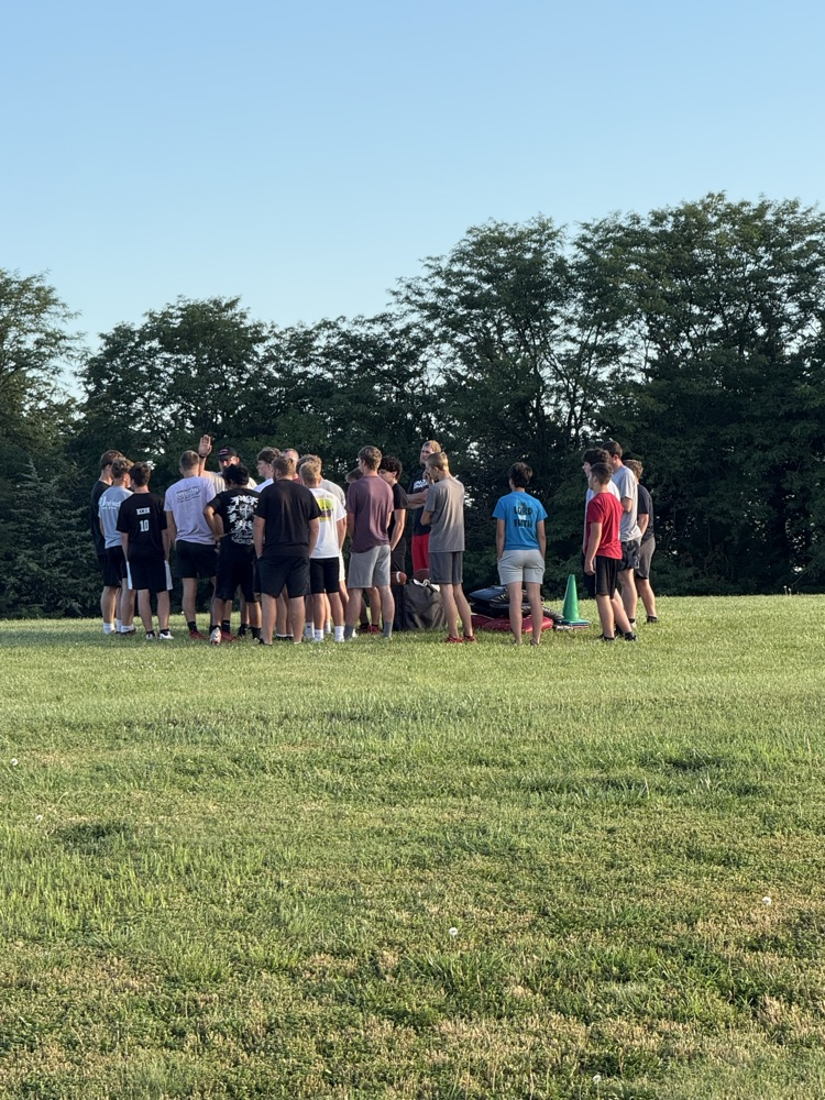 WCHS football team beginning week of team camp