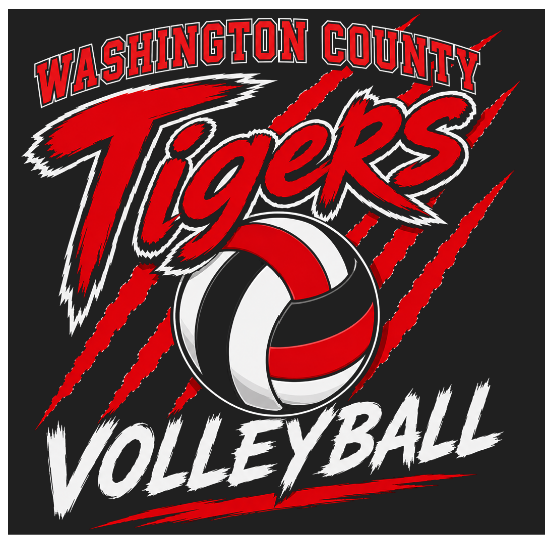 volleyball design for team shirts.