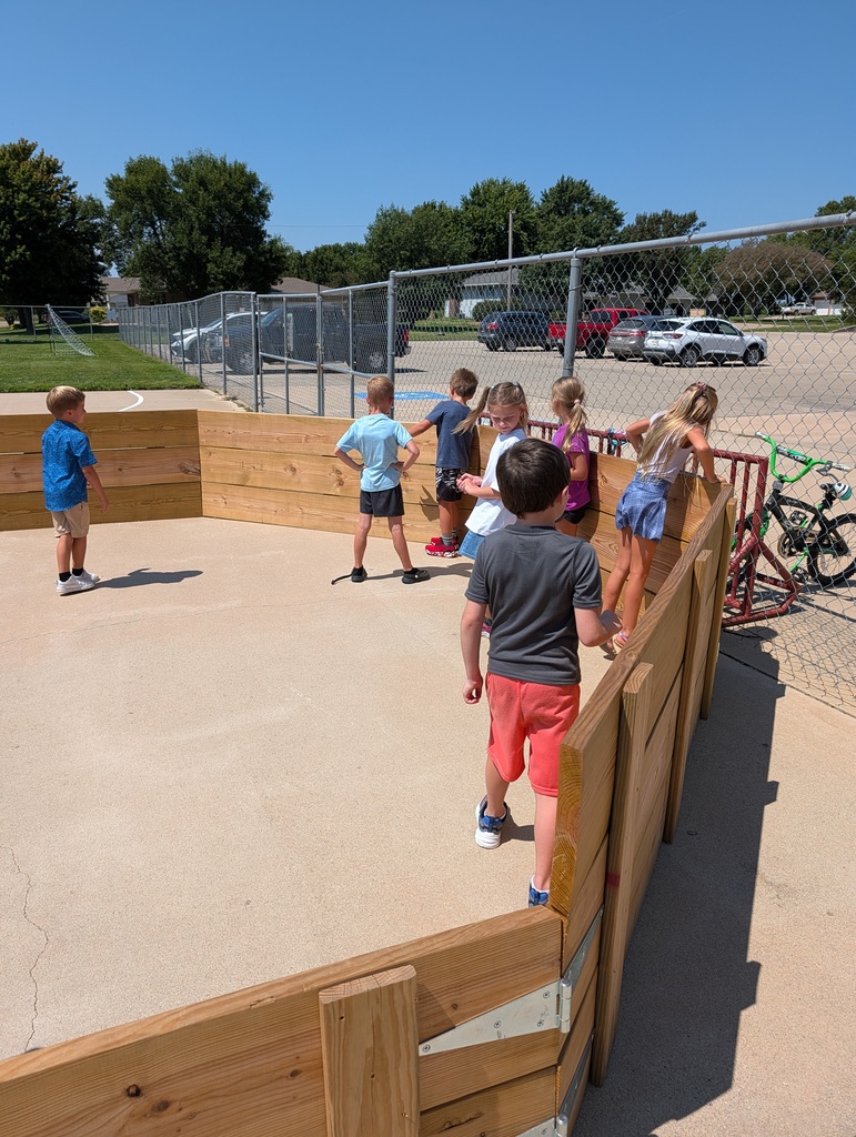kids playing gaga ball