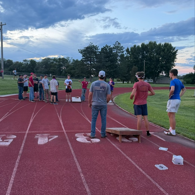 corn hole champs