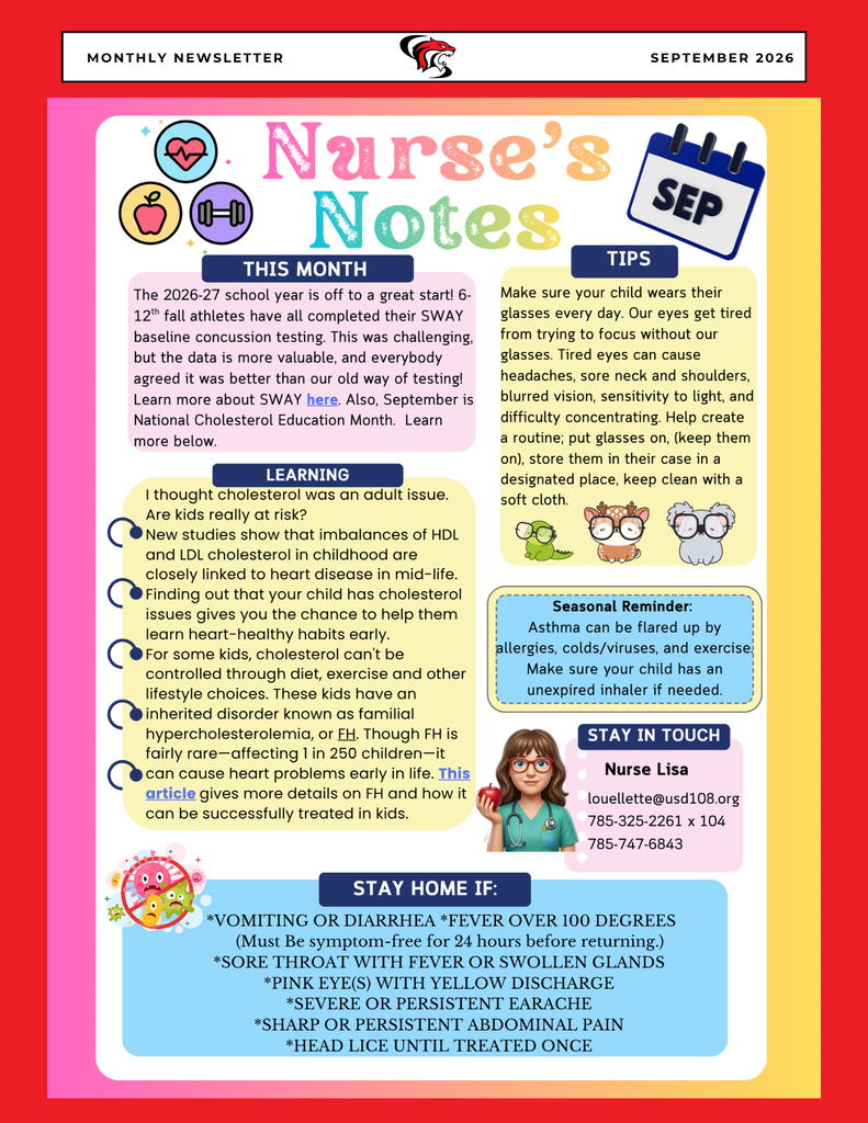 Nurse Lisa's Notes