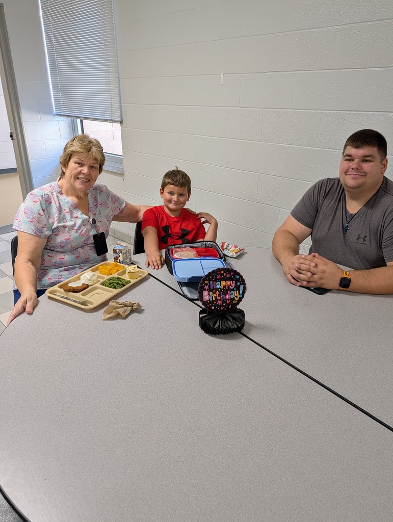 student with September birthday and family/friends