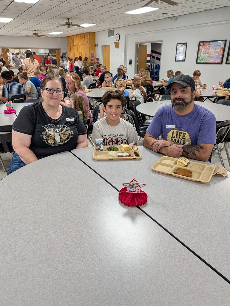 student with September birthday and family/friends