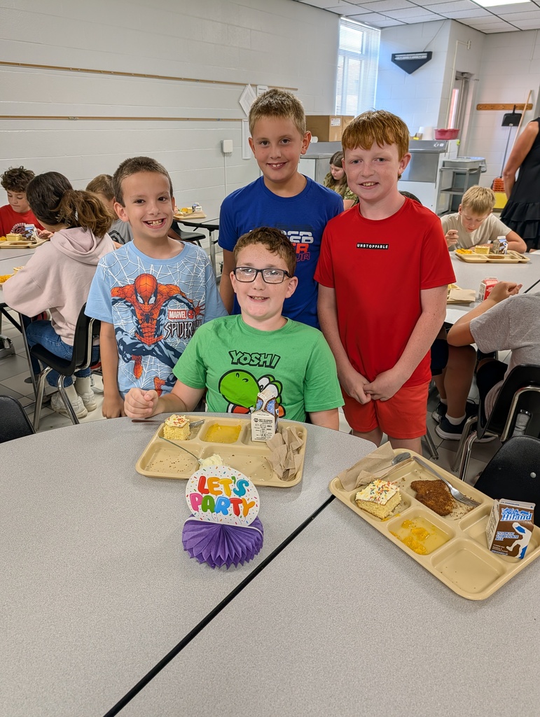 student with September birthday and family/friends