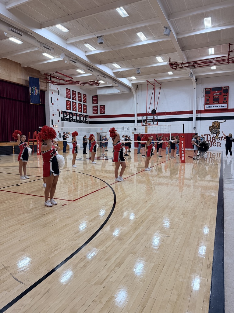 Ruby Reds and Tiger Band lead off the Pep Rally with OTV