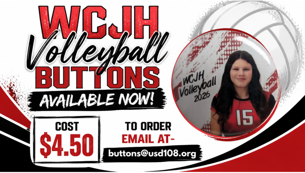 WCJH Volleyball buttons