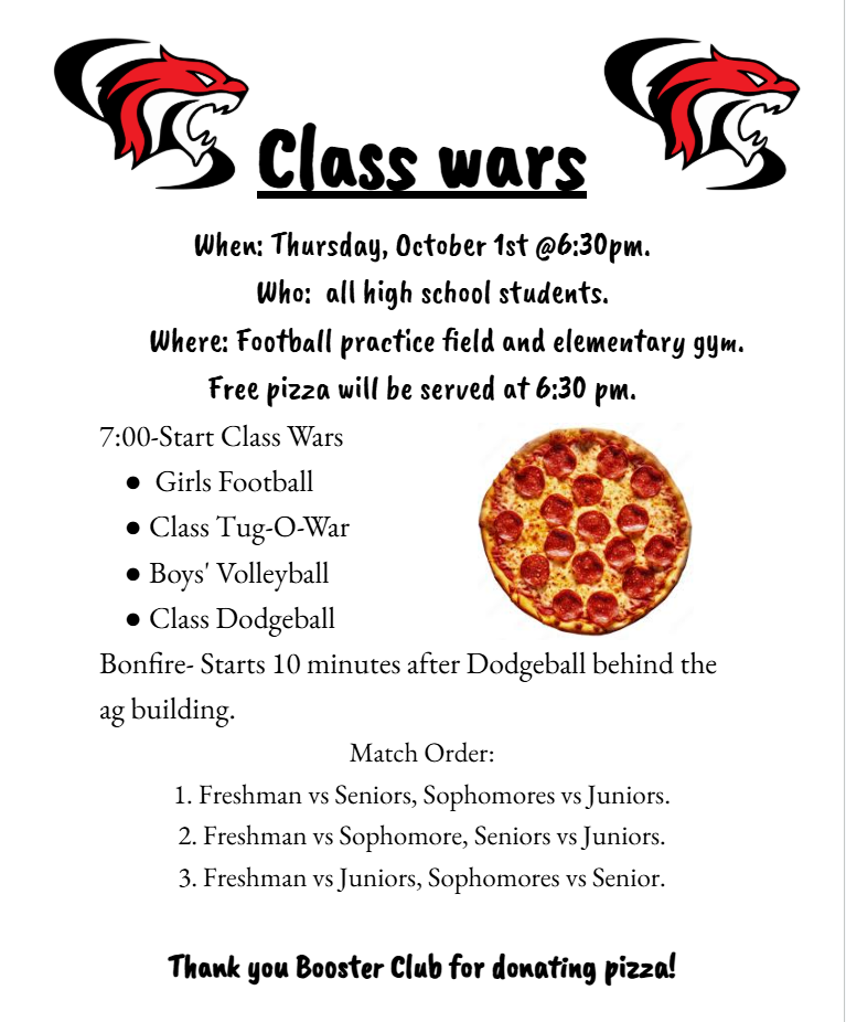 Information for Class Wars