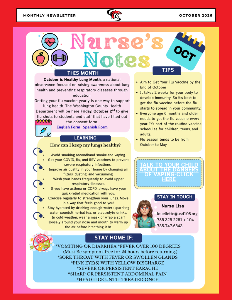 Nurse Lisa's Notes