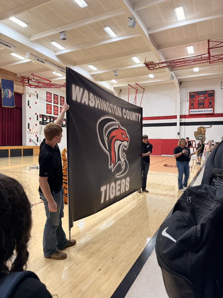 New Tiger Tear-Away Banner purchased by StuCo