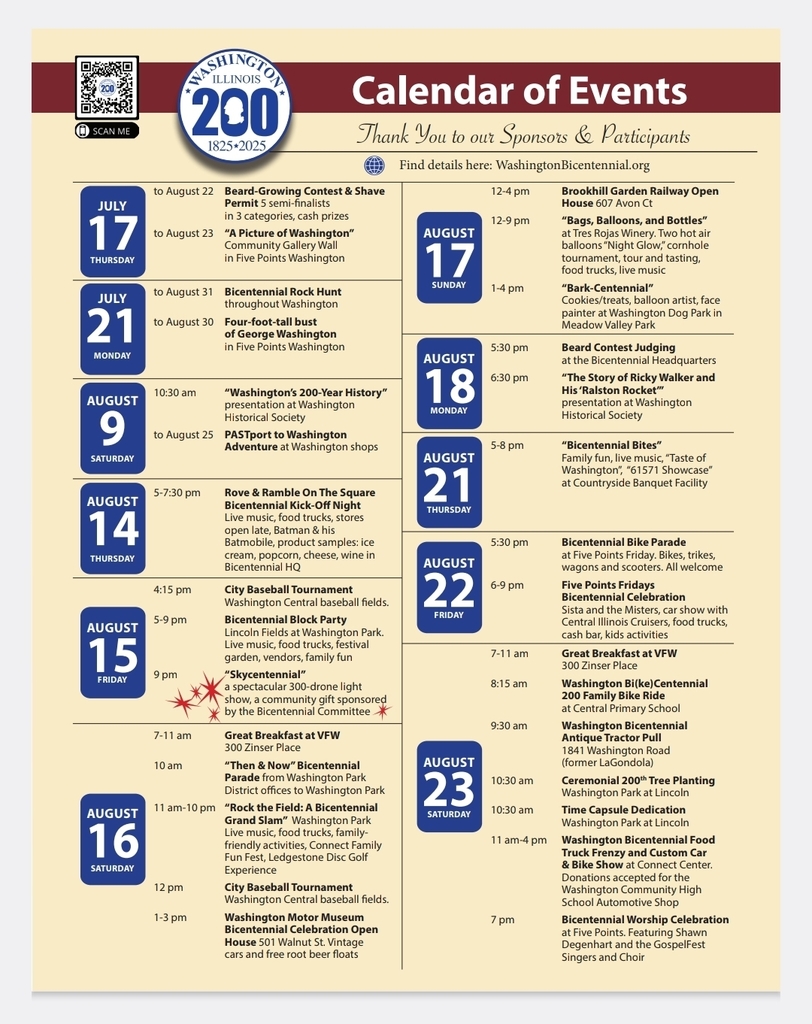Bicentennial Celebration