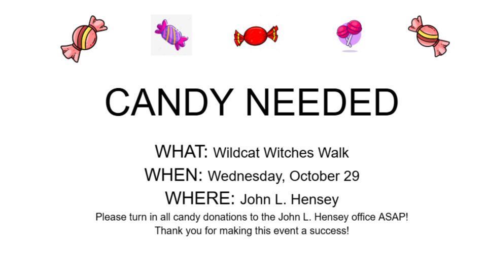 candy donation