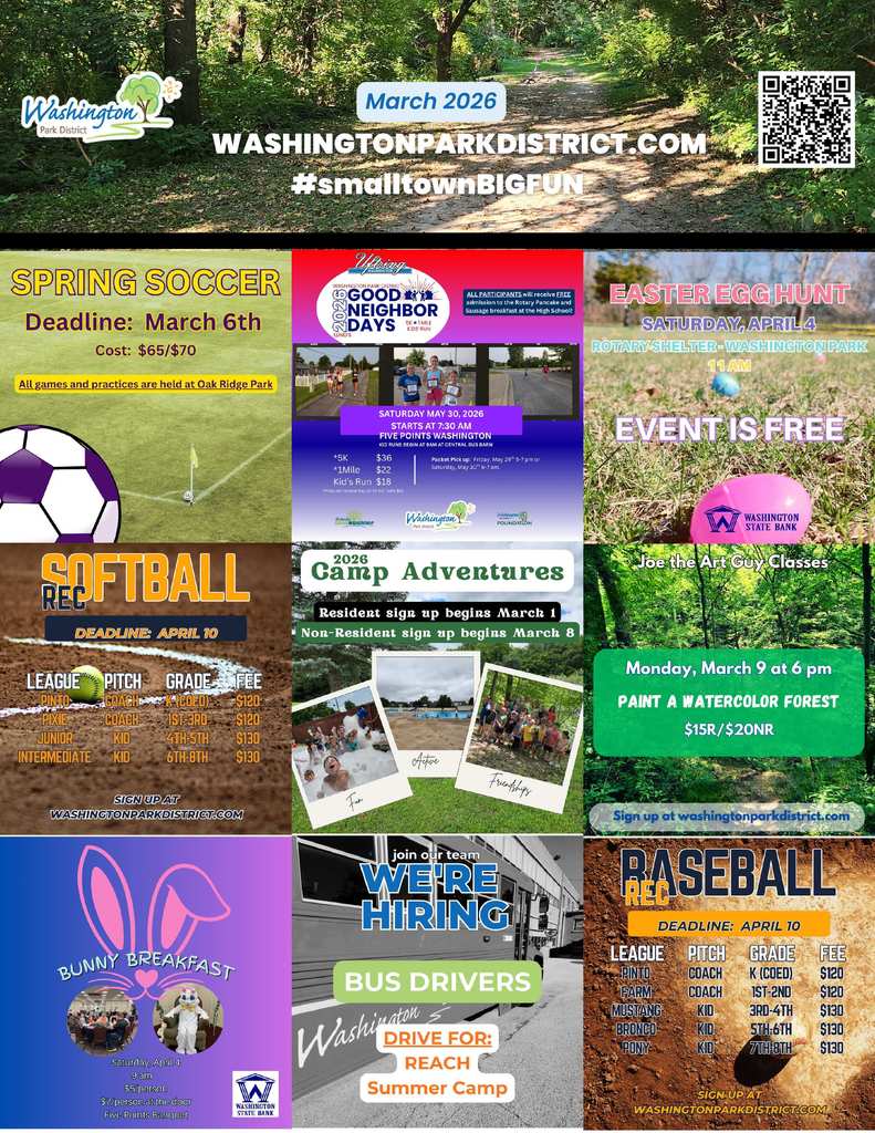 March park district flyer
