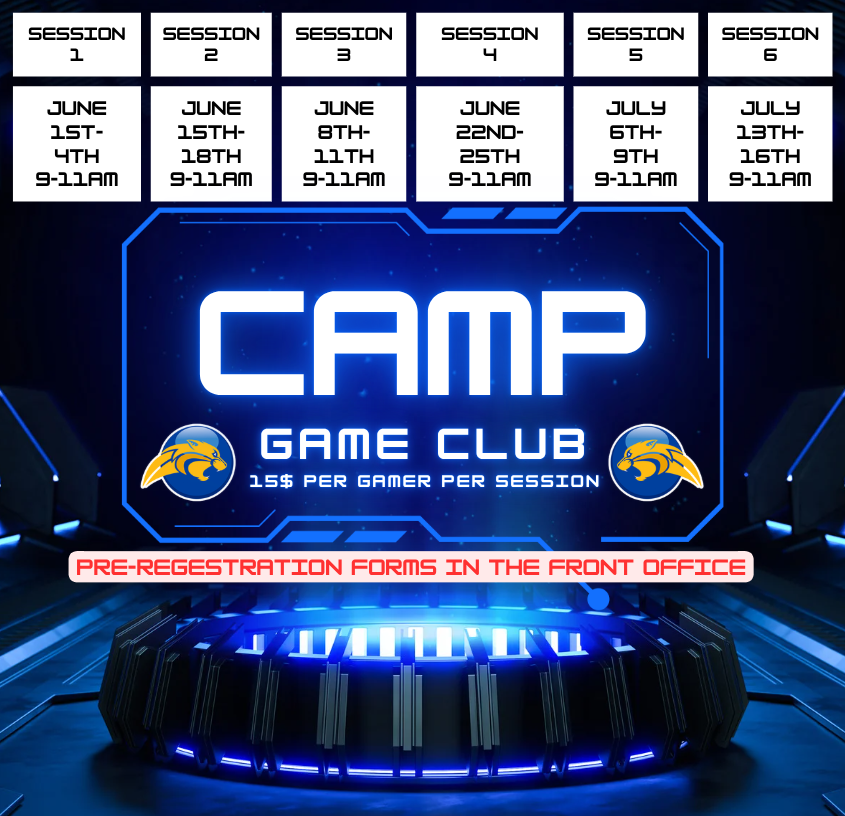 Sign up for one (or more) of our summer sessions before it's too late!