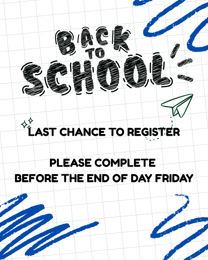 Last chance to register