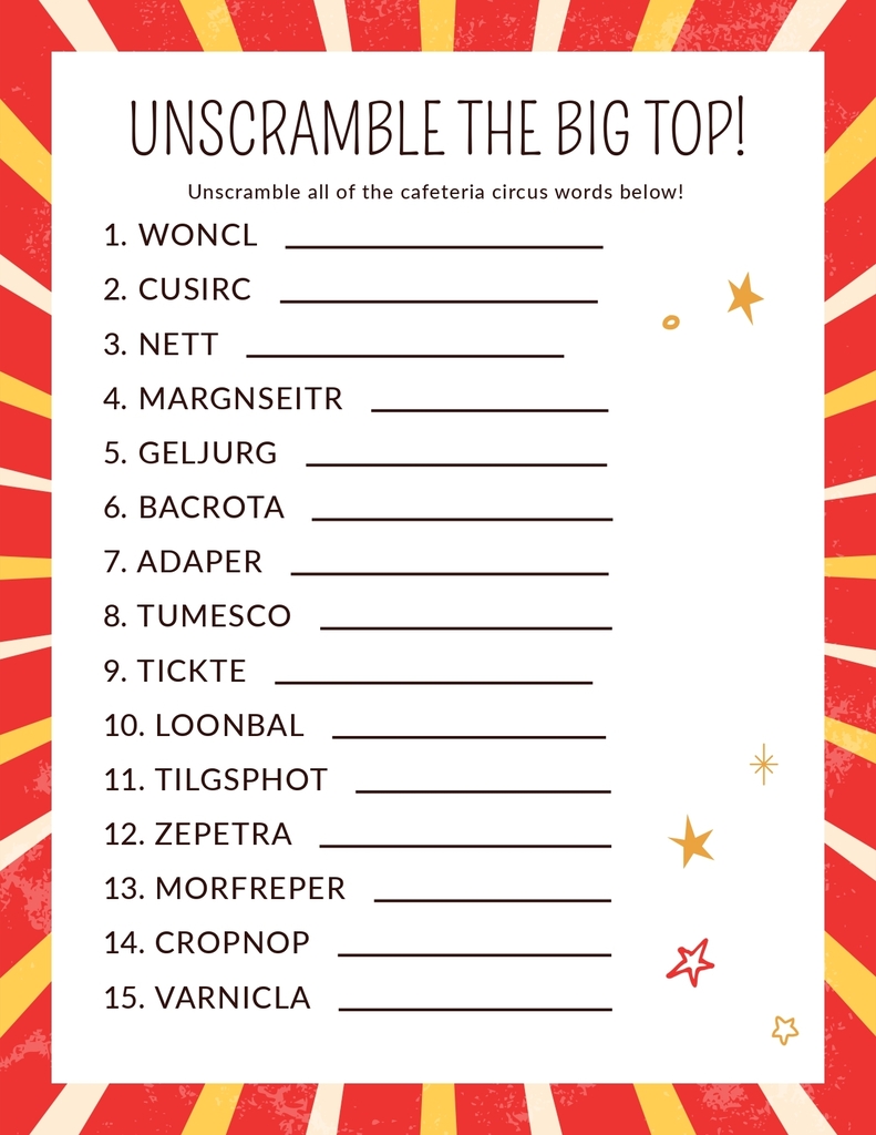 Word Scramble