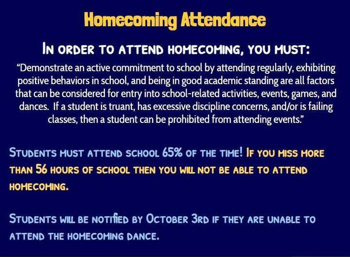 Homecoming Attendance