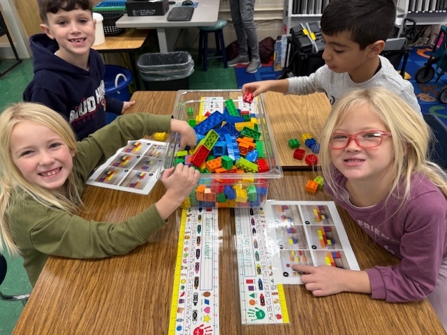 kids with legos