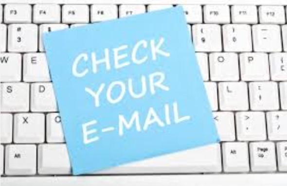 check your email