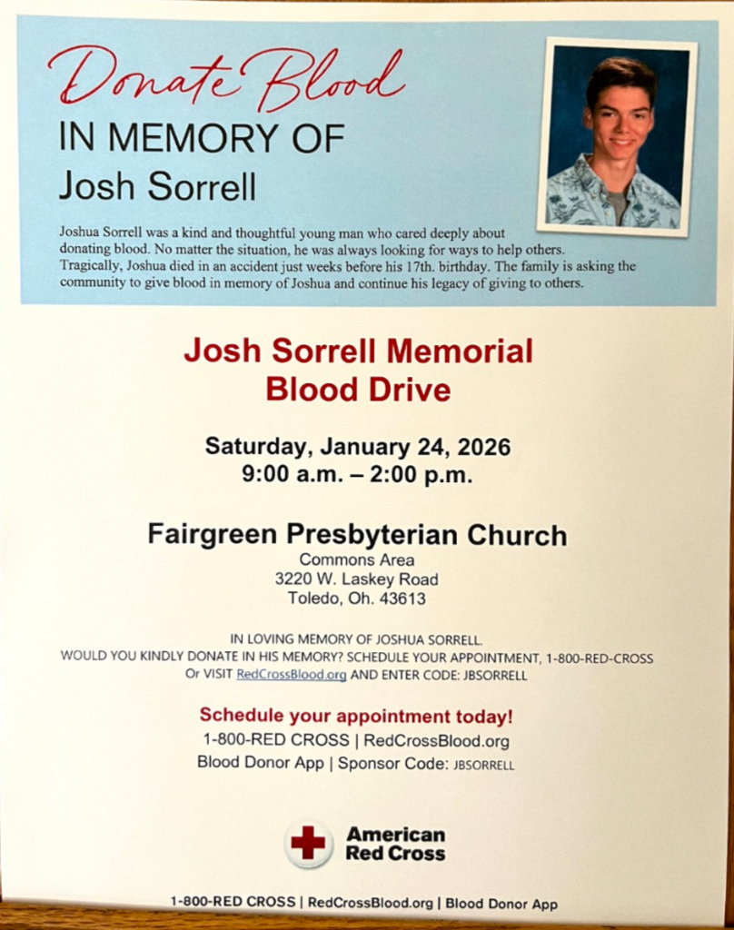 josh blood drive
