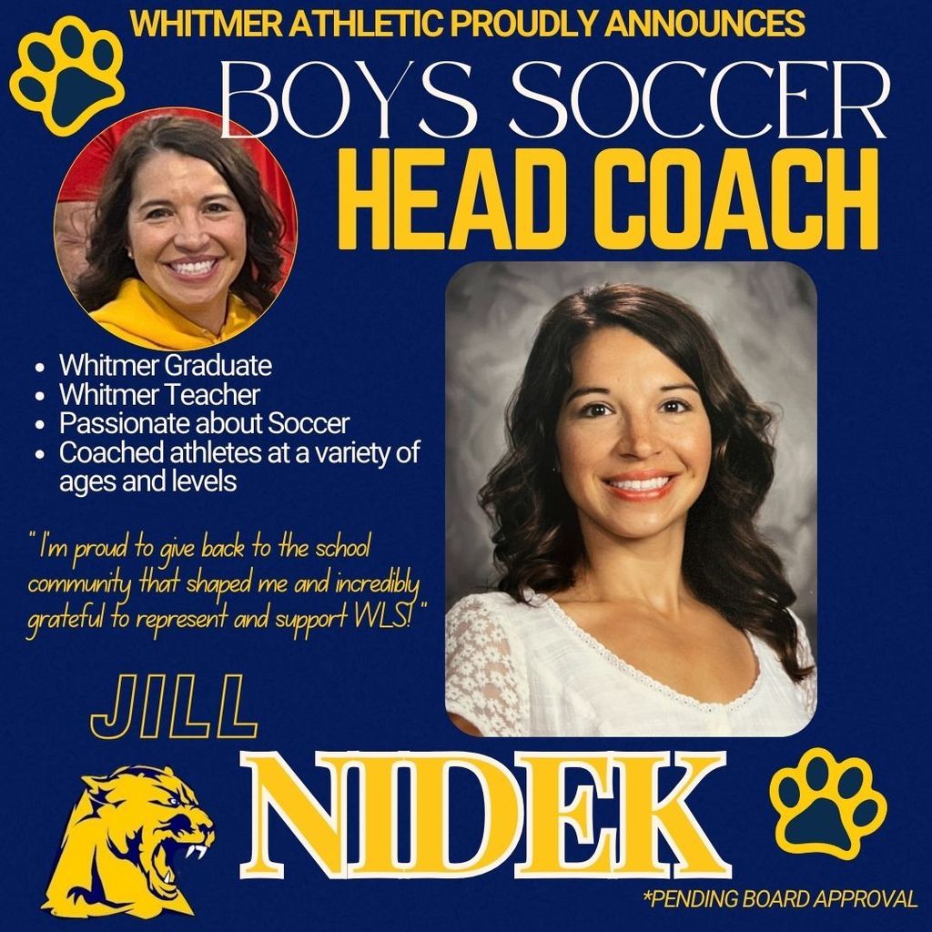 nidek is new soccer coach