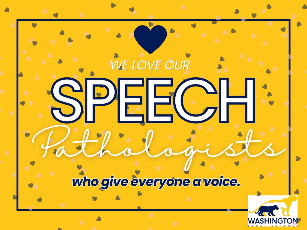 we love our speech pathologists