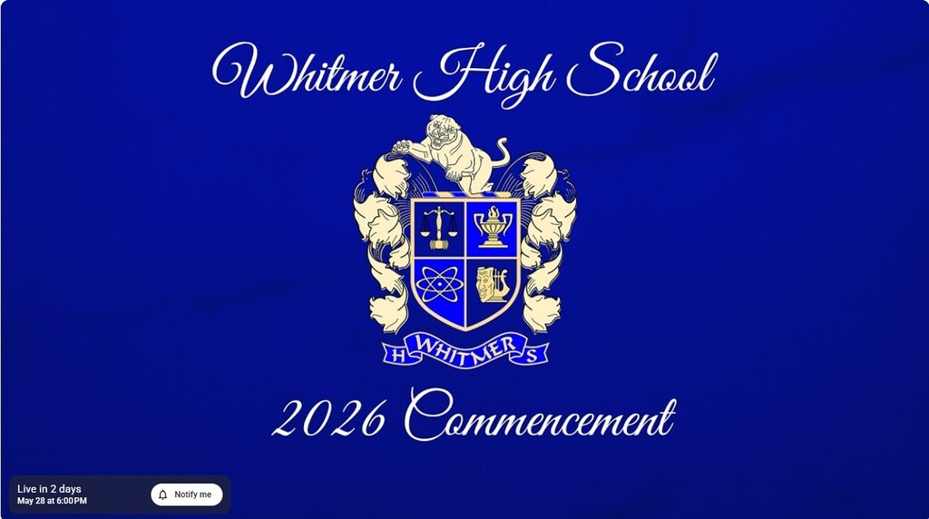whitmer grad livestream