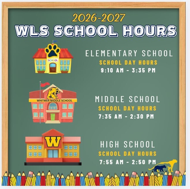 SCHOOL HOURS 2026-2027