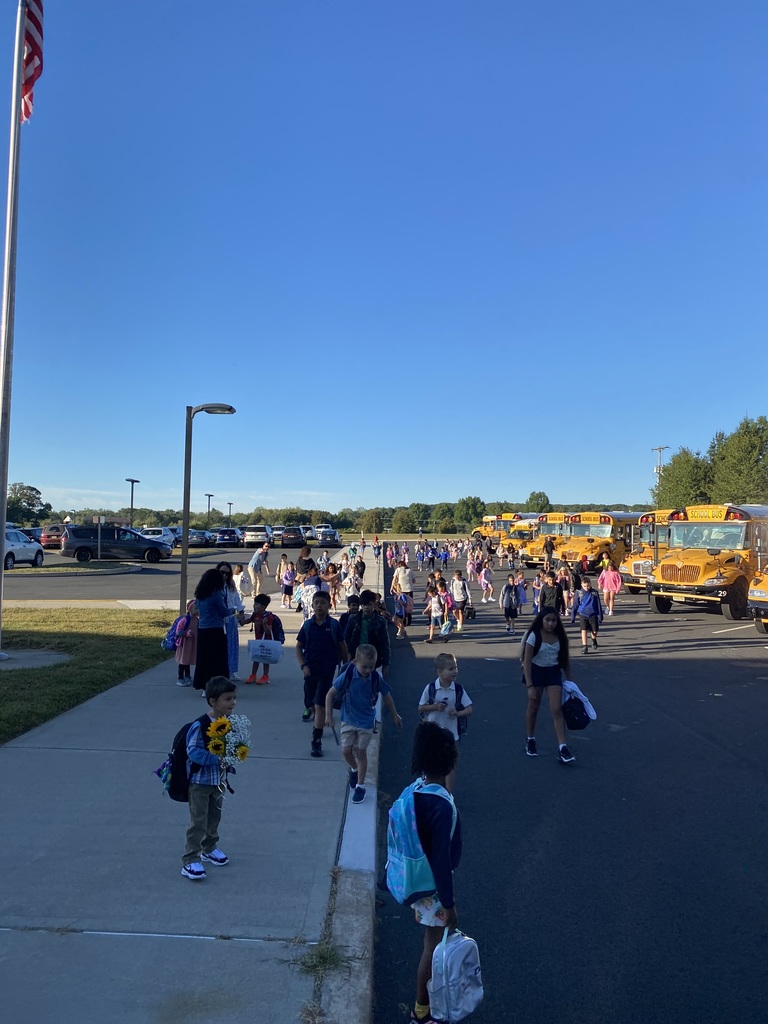 Excitement was high as everyone got off the bus on Day 1!