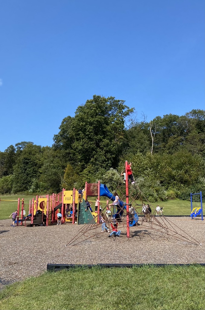 Hanging out on the playground!