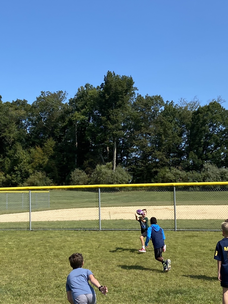 About to make the catch and run for a touchdown! 
