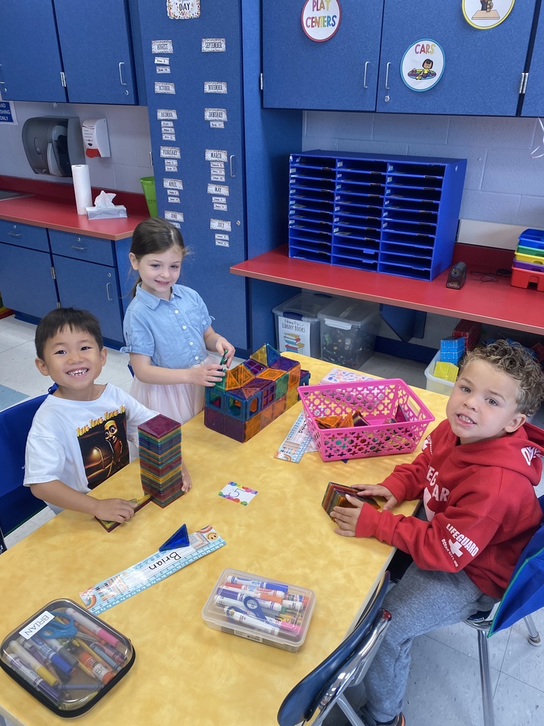 Kindergarteners enjoying some play time!