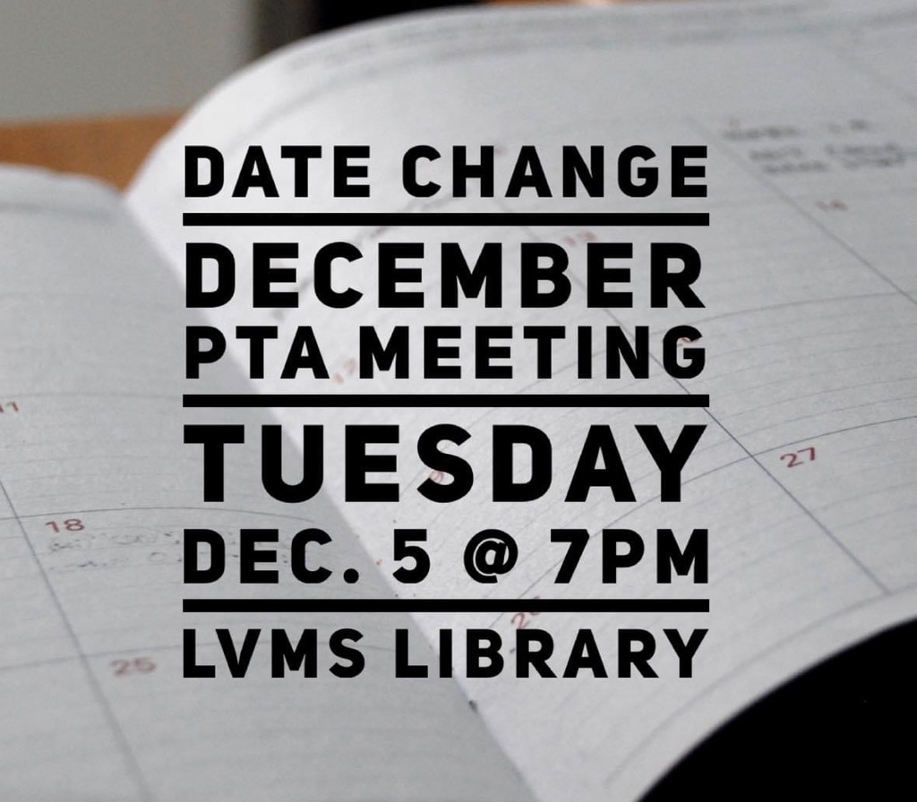 PTA Meeting 12/5