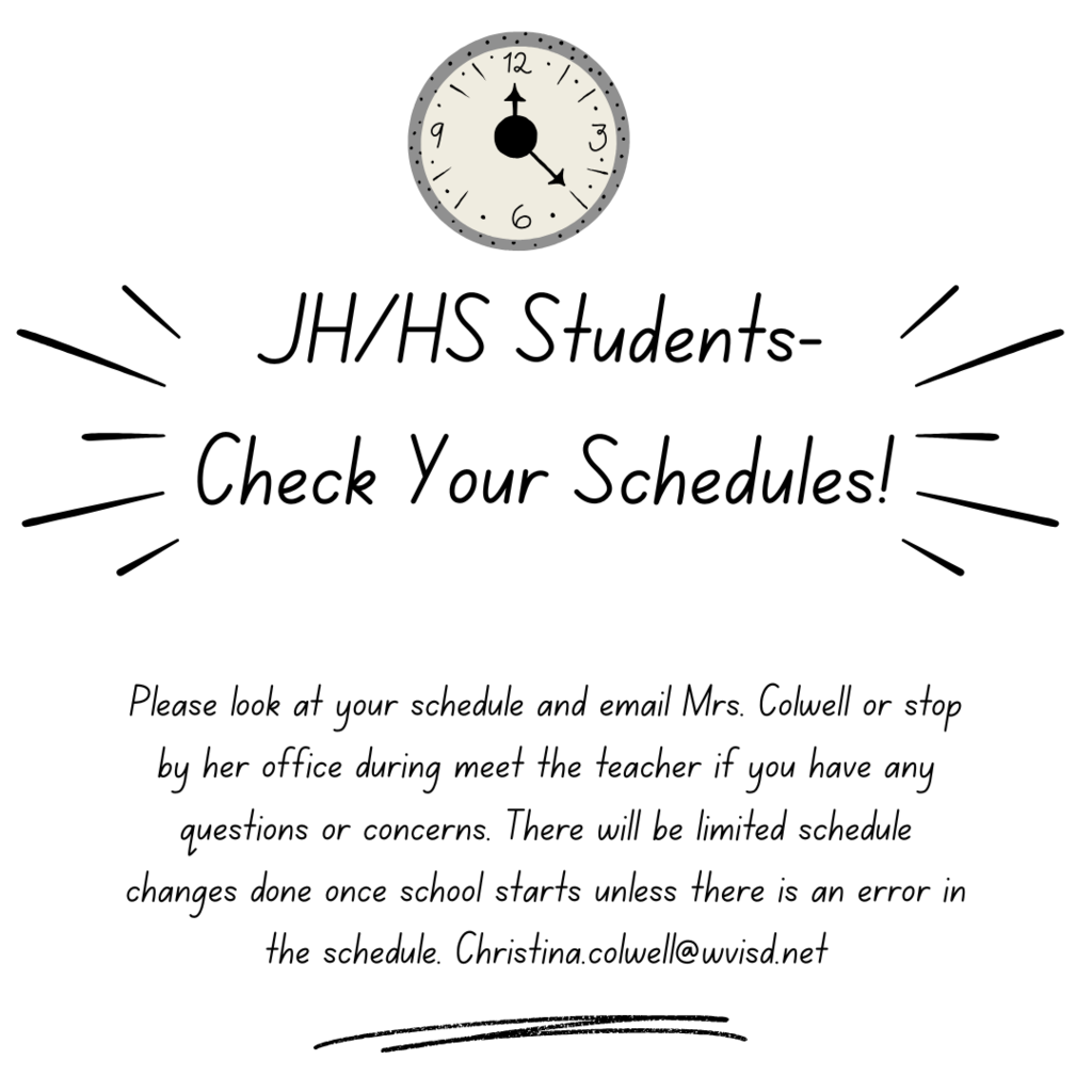 schedules