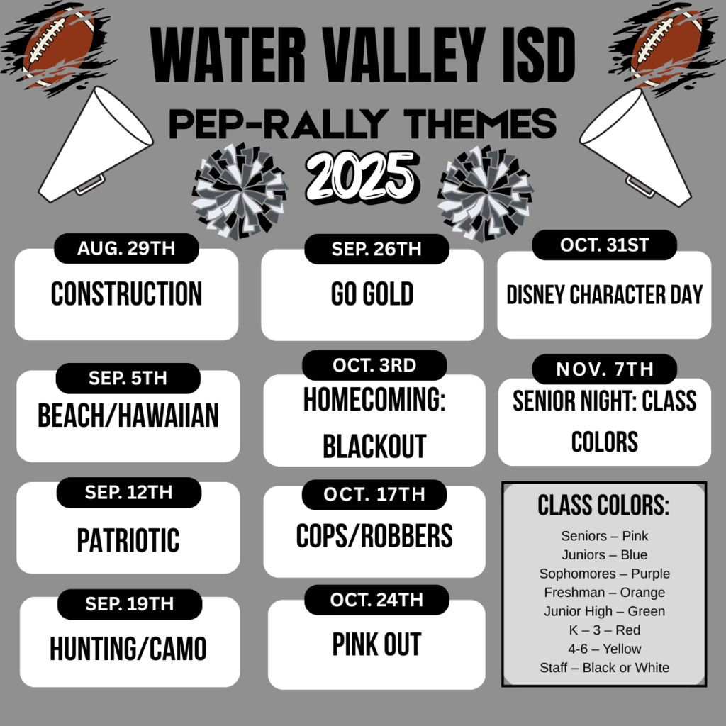 pep rally themes