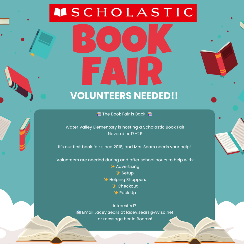 book fair volunteers needed