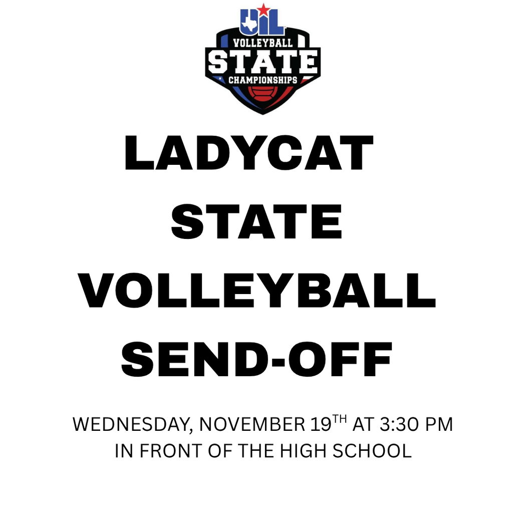 state vball send off info
