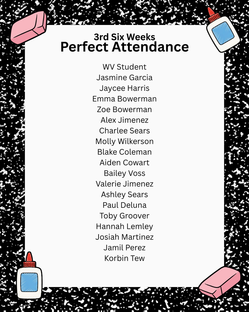 perfect attendance